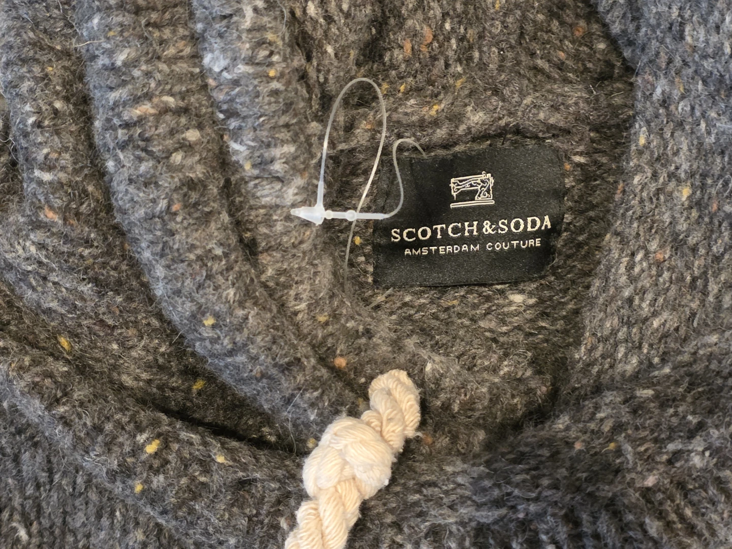 Scotch & Soda Gray Hoodie Sweater Like-New!   Men's Sz L - photo 4