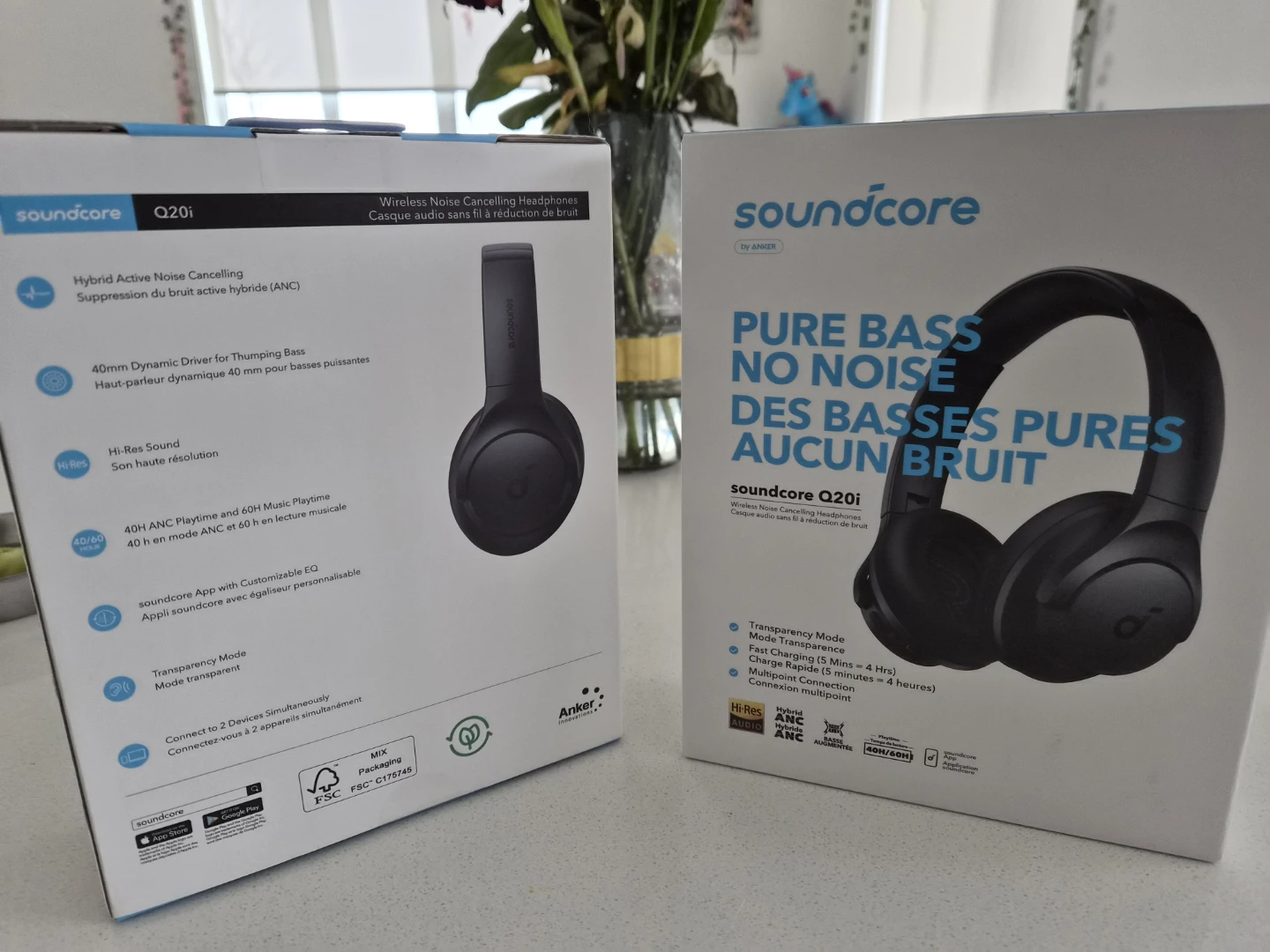 Soundcore Q20i Wireless Noise Cancelling Headphones - NEW - photo 2