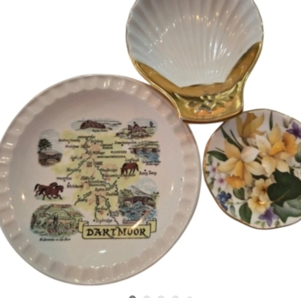 Vintage Royal Worcester & Weatherby Trinket Dishes