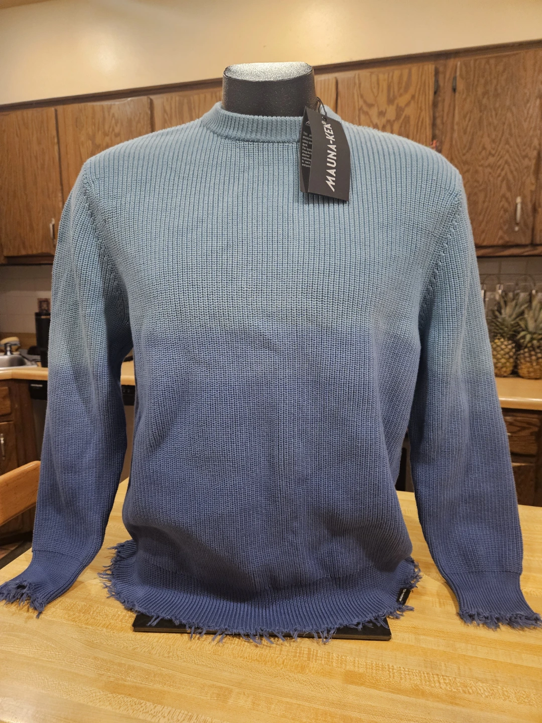 MAUNA-KEA Ribbed Knit Sweater