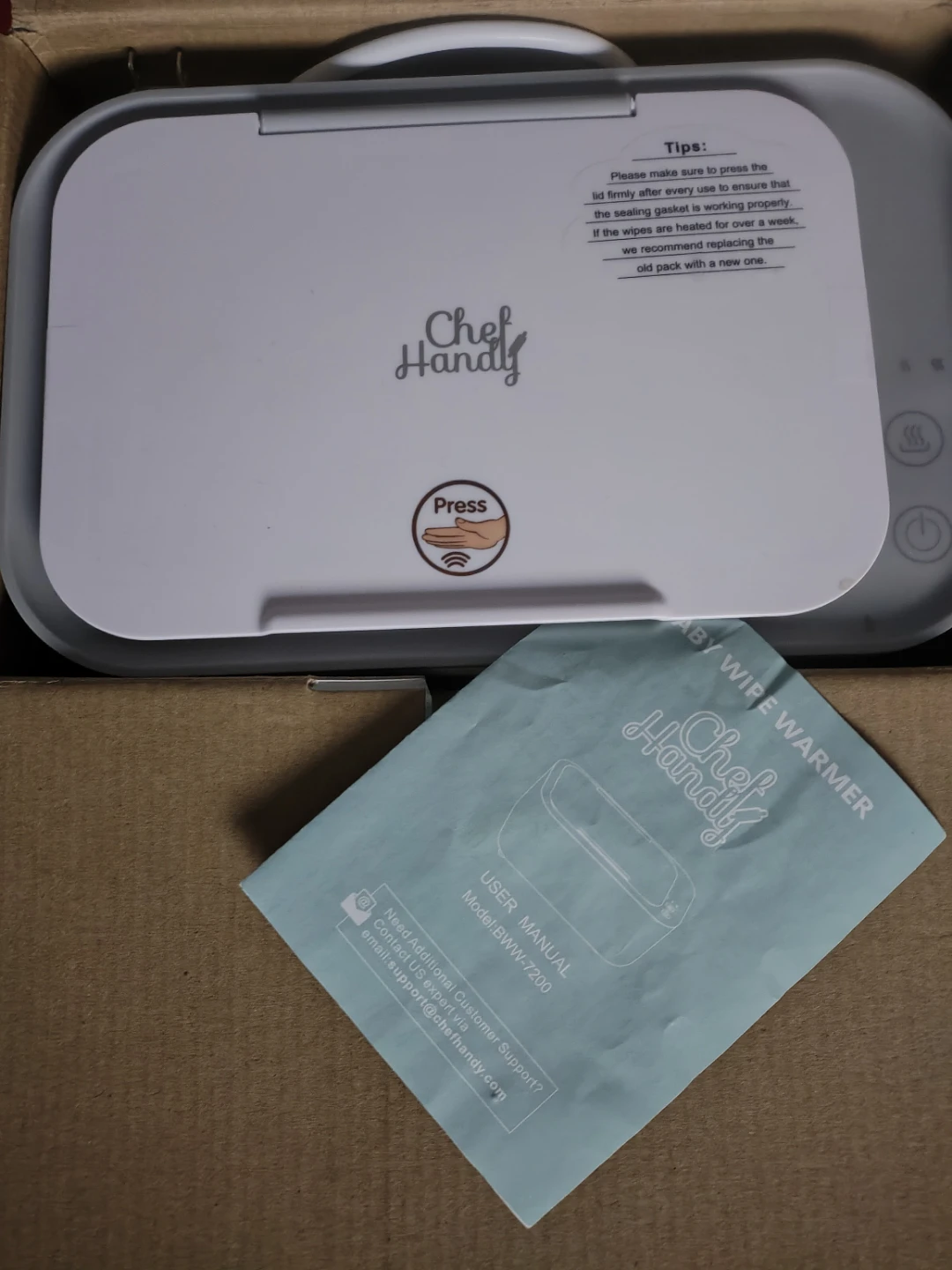 Chef Handy Baby Wipe Warmer - Like New! - photo 2