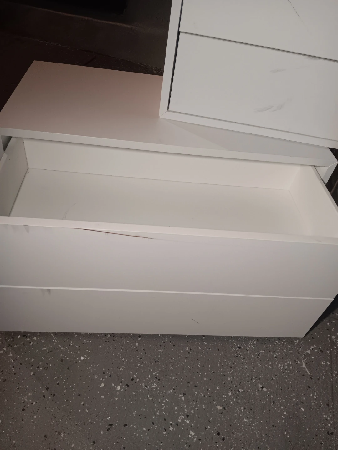 IKEA EKET White Cabinet with 2 Drawers - photo 2