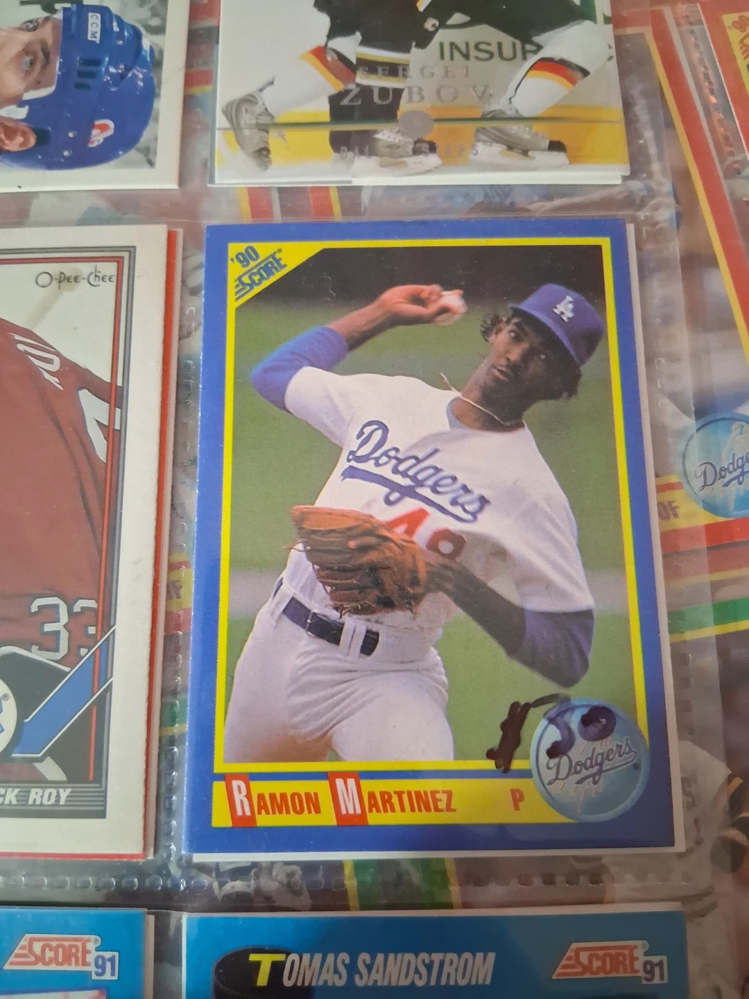 '90 Score Ramon Martinez Baseball Card