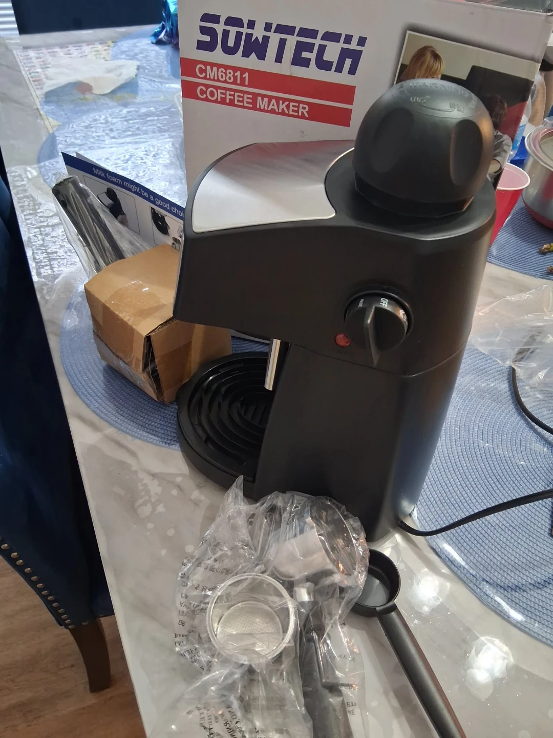 SOWTECH CM6811 Espresso Coffee Maker - New in Box! - photo 4