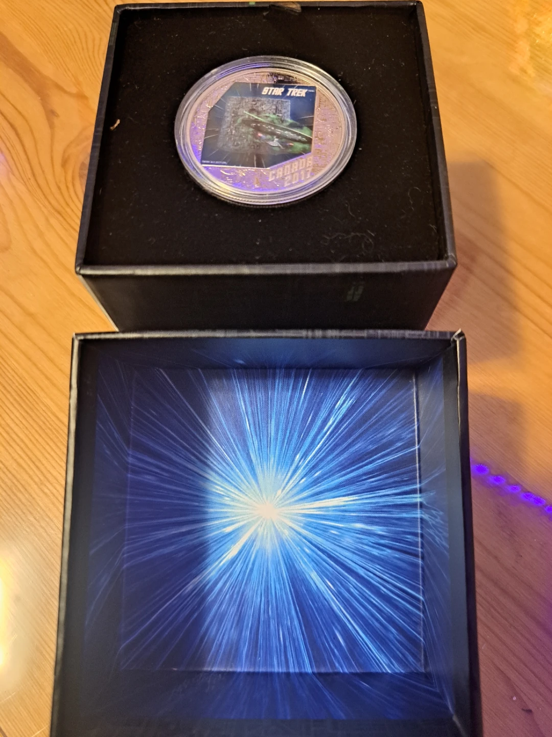 Canadian Mint Star Trek 20 Dollar Coin 2017 - photo 3
