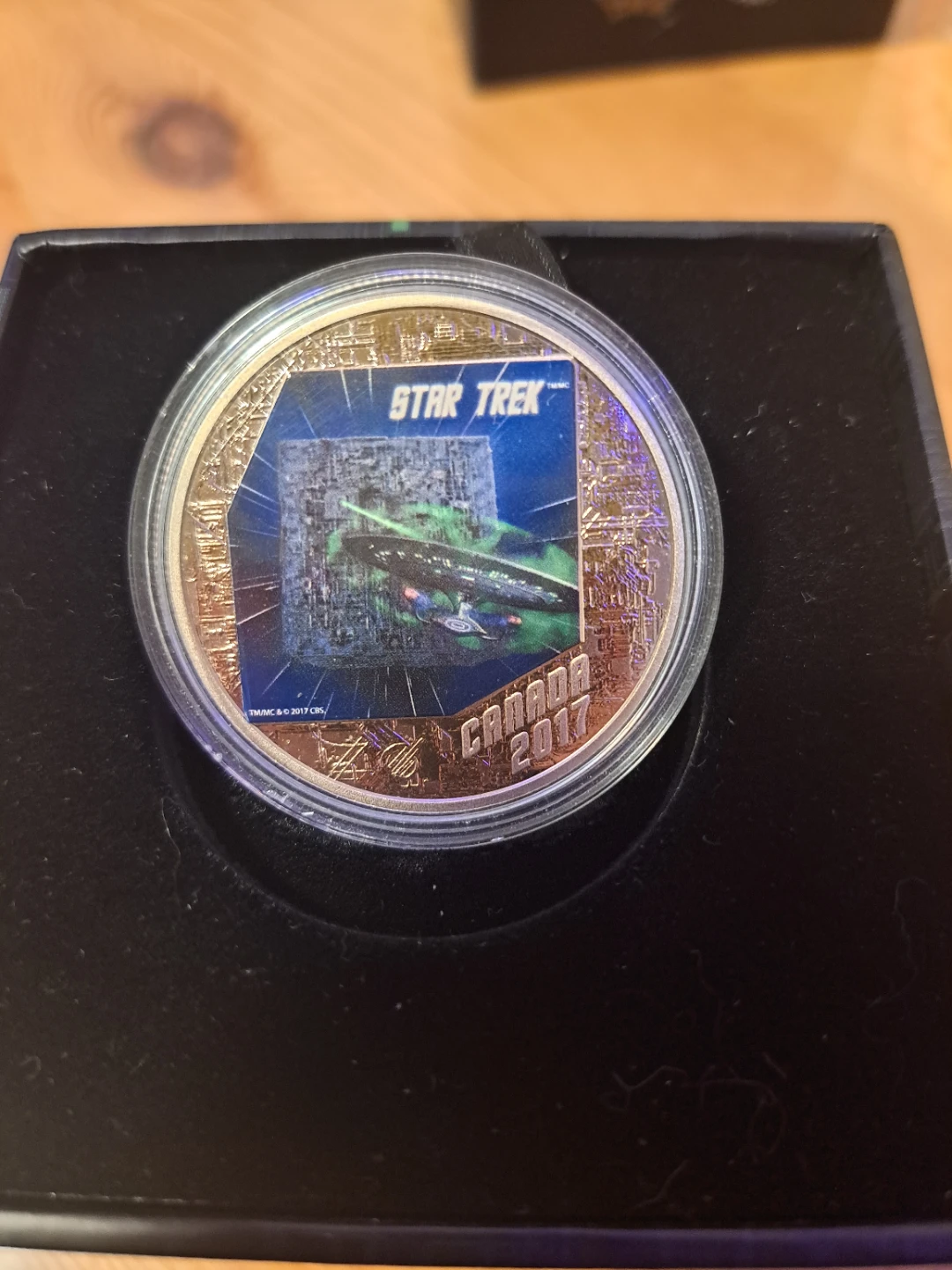 Canadian Mint Star Trek 20 Dollar Coin 2017 - photo 4