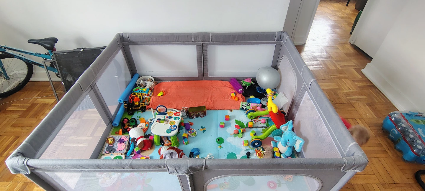 Kids Playpen with Toys