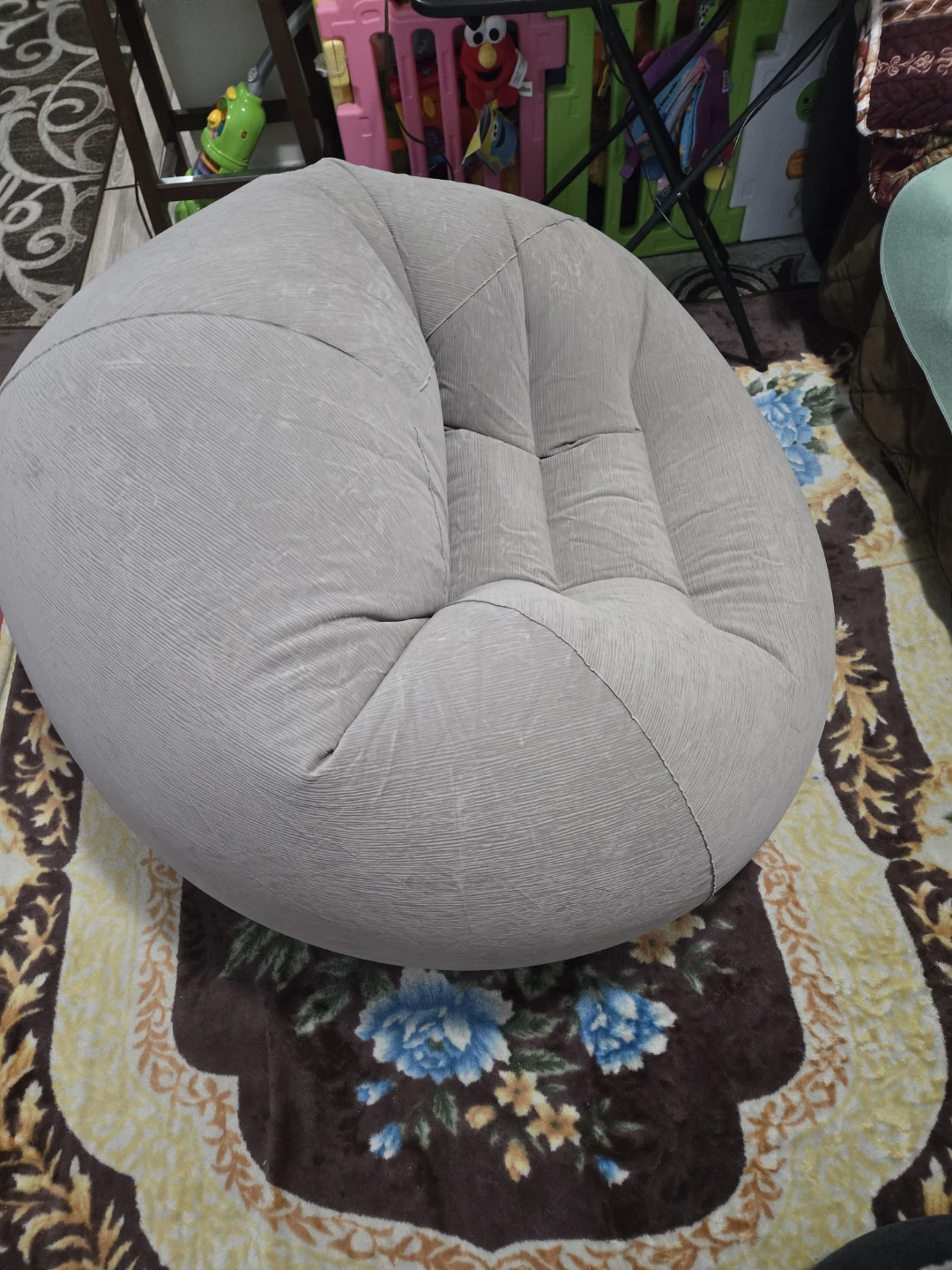 inflatable beanie chair