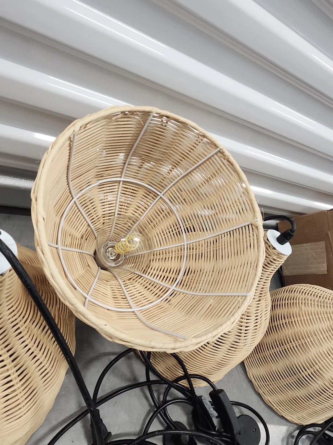 Wicker Pendant Lamp Shade