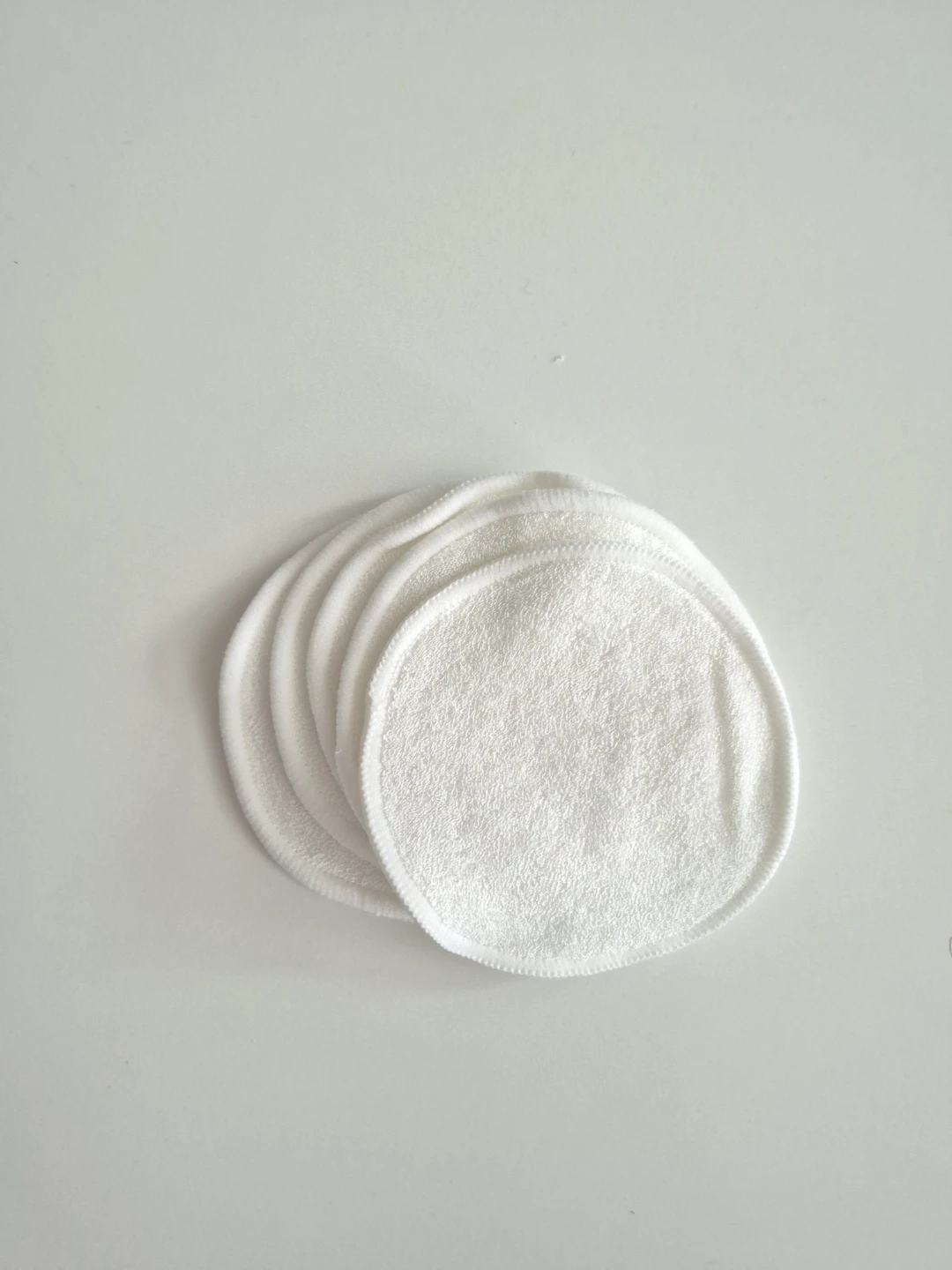 Reusable White Makeup Remover Pads