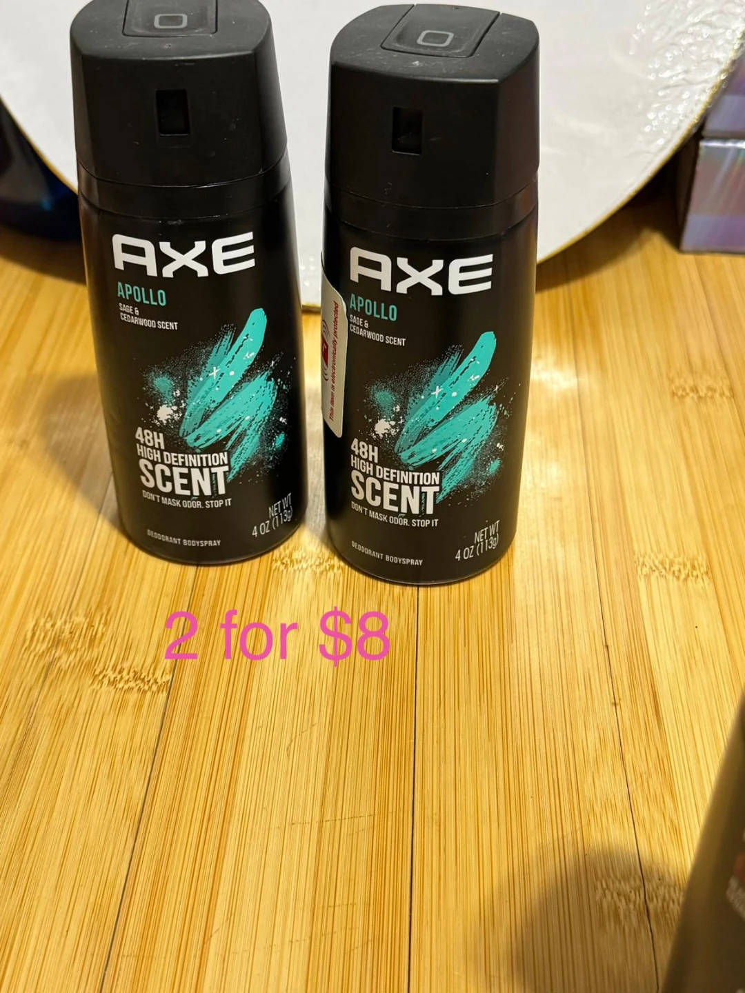 2-pcs Axe Body Spray Deodorant