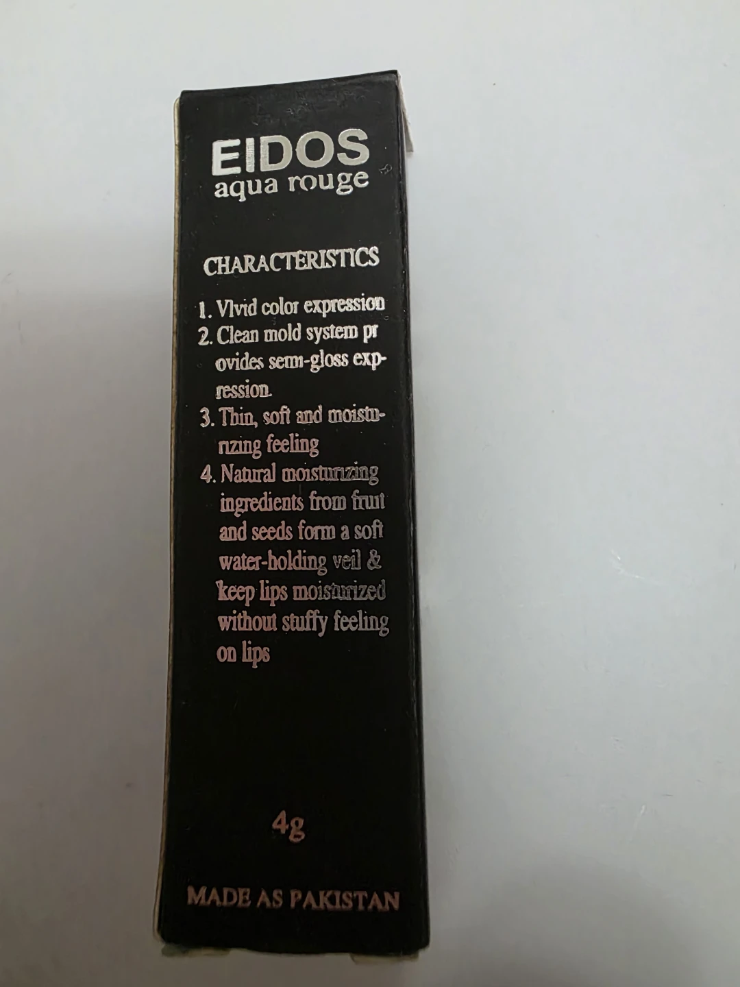 Eidos Aqua Rouge Lipstick 4g