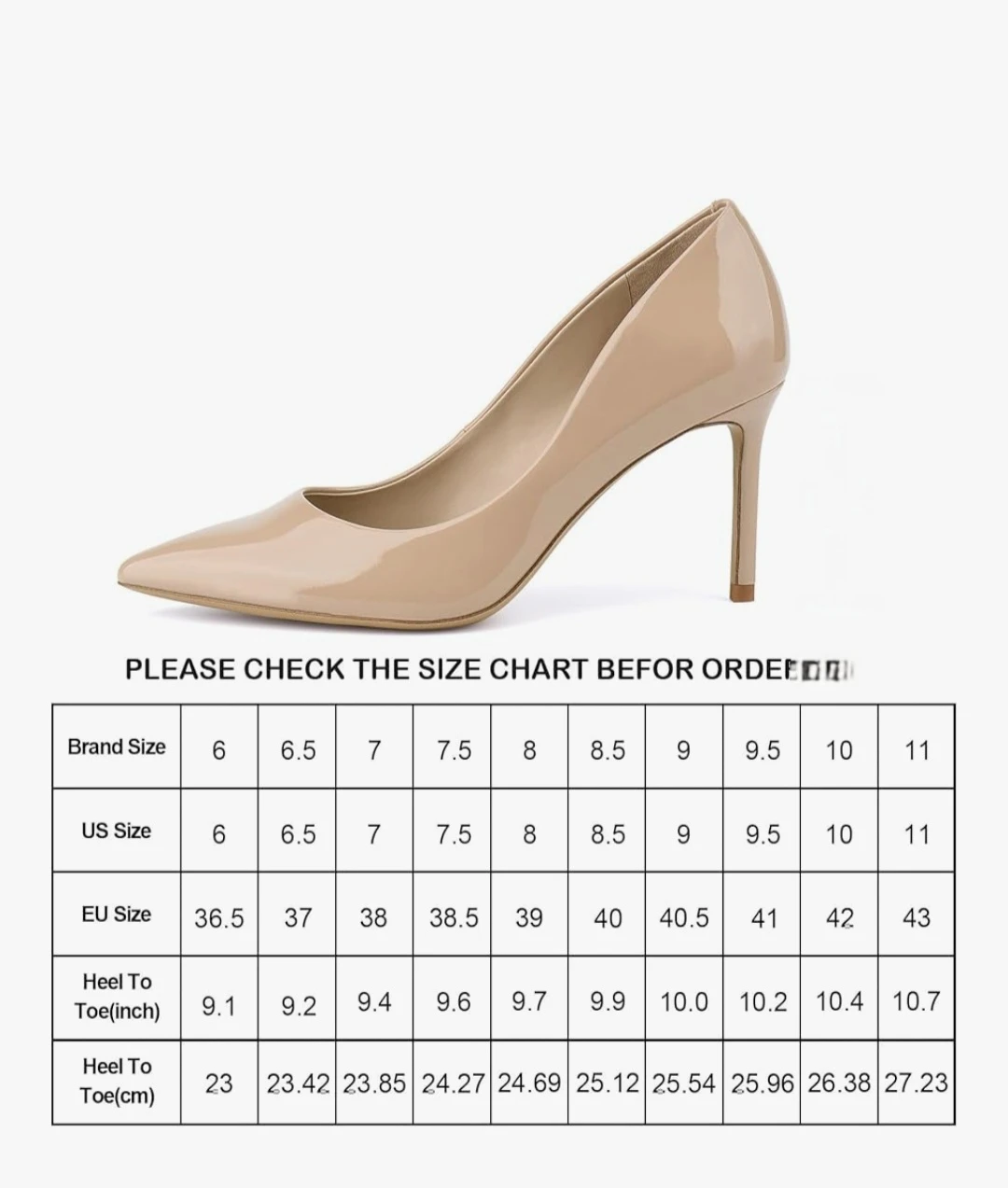 Women's Heels in Nude. Size 10 - photo 4
