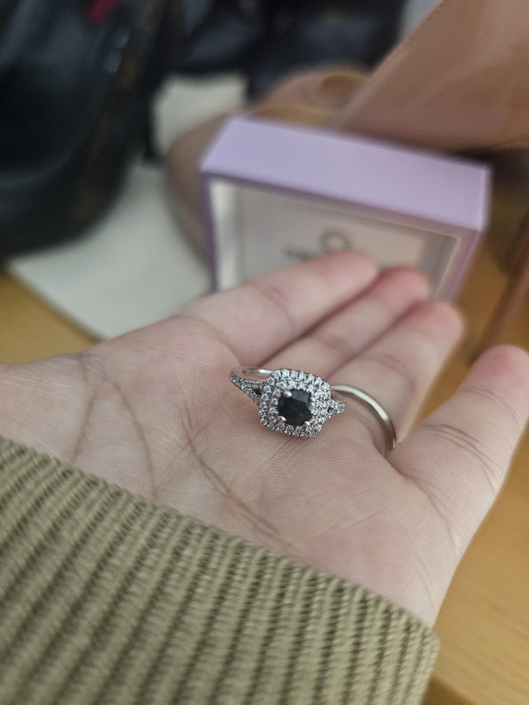 Michael Hill Blue sappDiamond Ring - photo 2