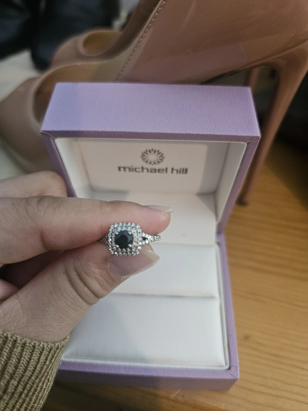 Michael Hill Blue sappDiamond Ring - photo 4