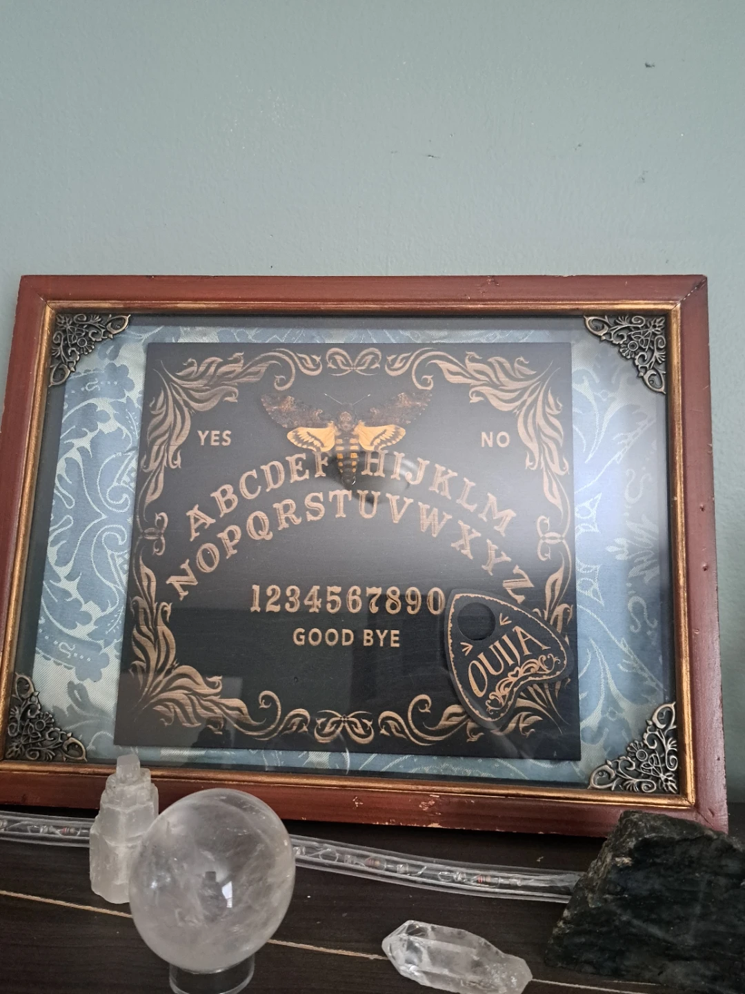 Framed Ouija Board