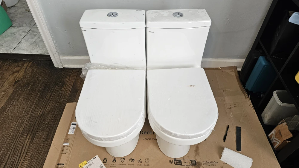 Two DeerValley Dual Flush Toilets