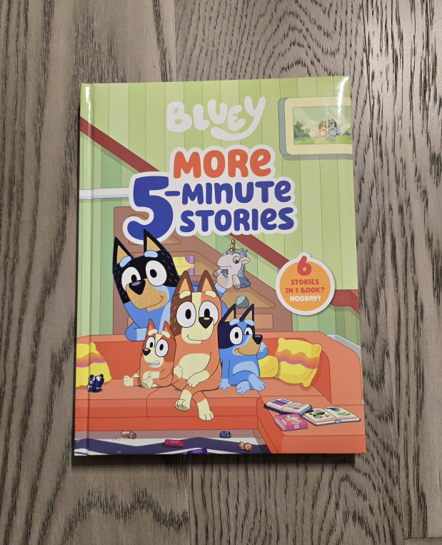 Bluey More 5-Minute Stories Book