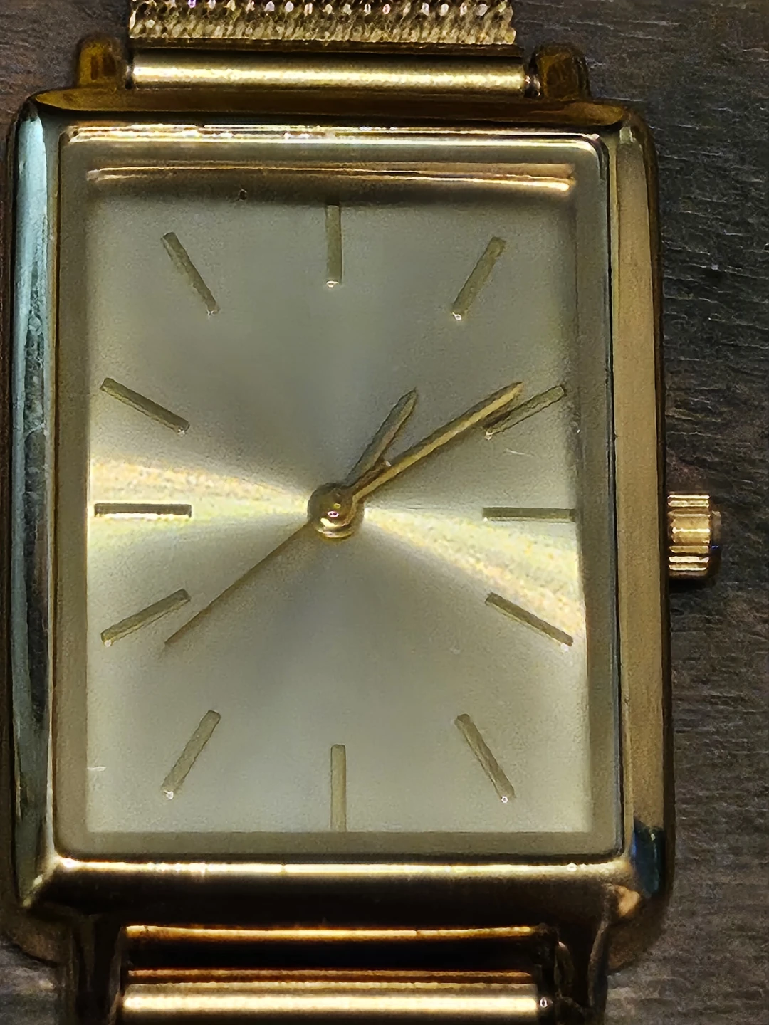 TCK Gold Stainless Steel Watch