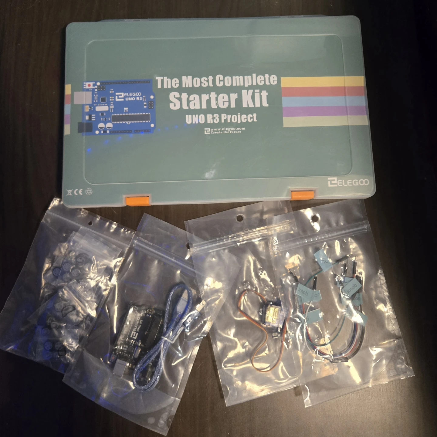 Robotics Project Starter Kit + Spare Parts