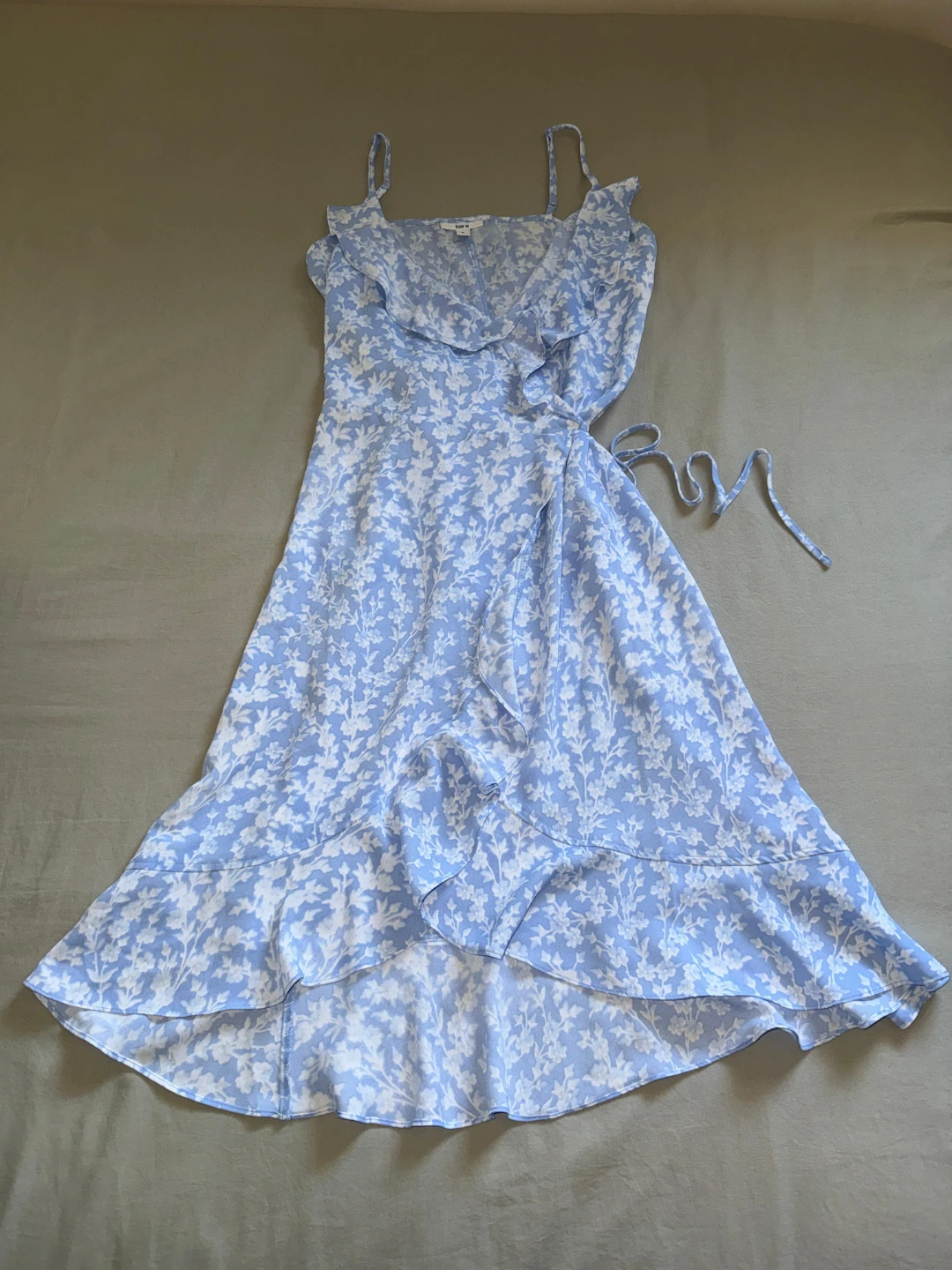 River Island Blue Floral Ruffle Mini Dress - photo 2