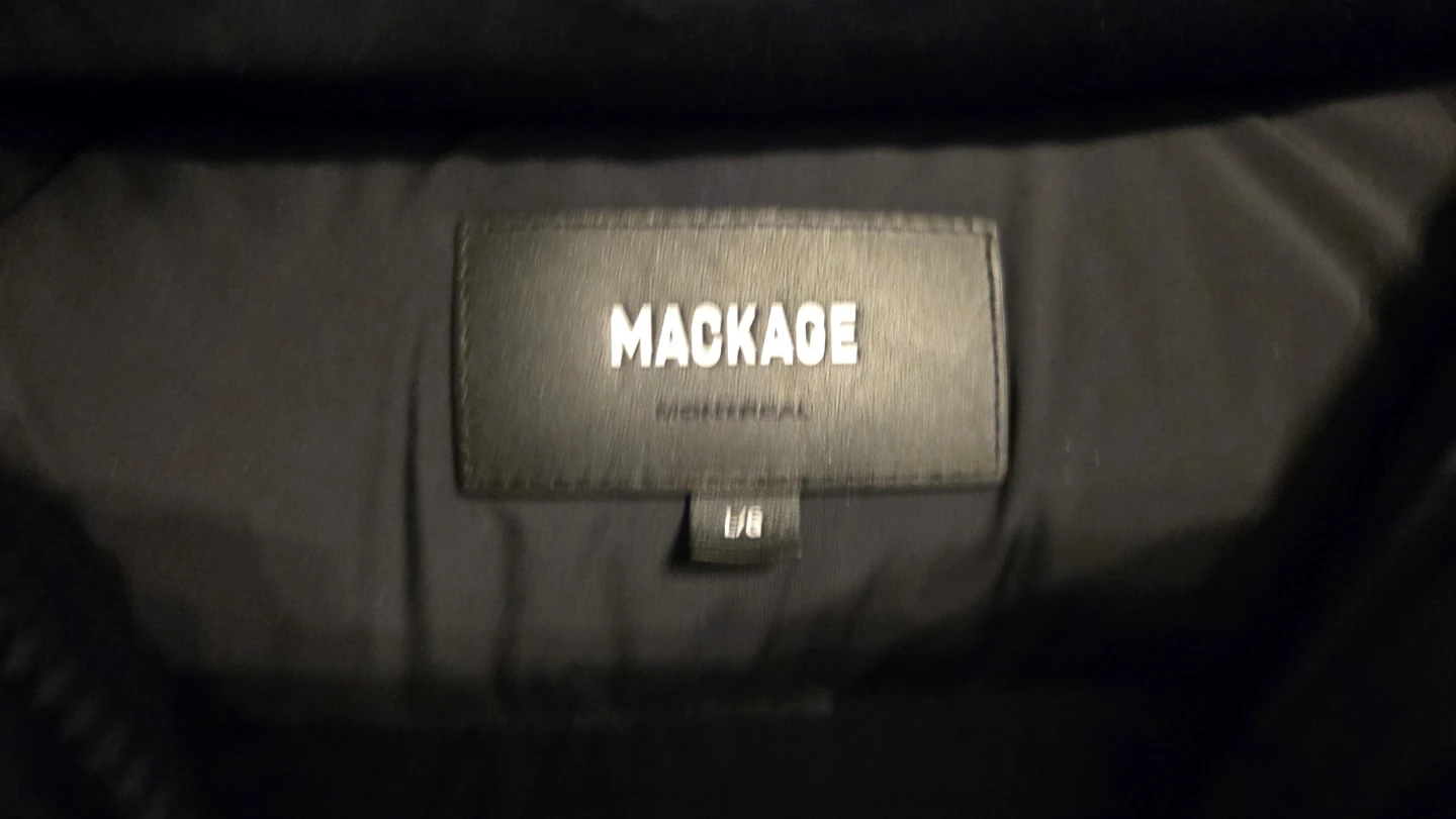 Mackage Calla-X Black Down Parka - Size L - photo 3