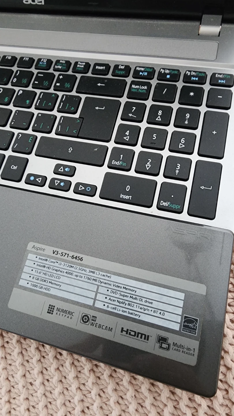 Acer Aspire V3-571-6456 Laptop - As Is/For Parts 🥕 - photo 4