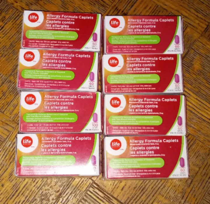 Life Brand Allergy Formula Caplets 25mg