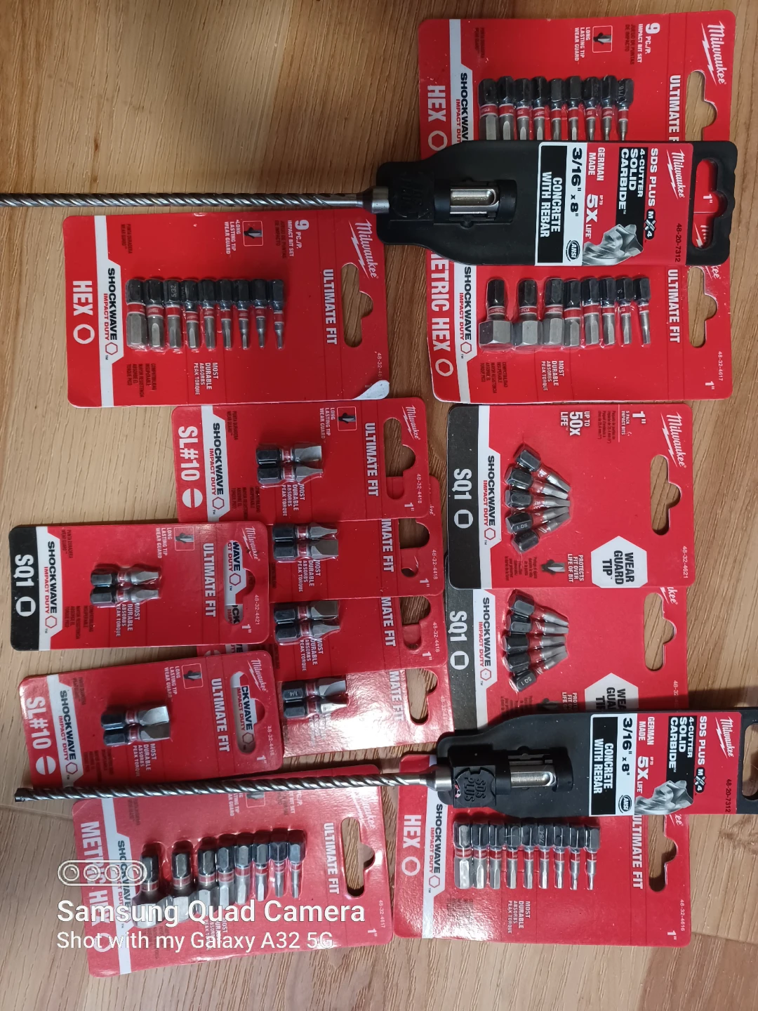 Milwaukee Shockwave Bit Holder Sets