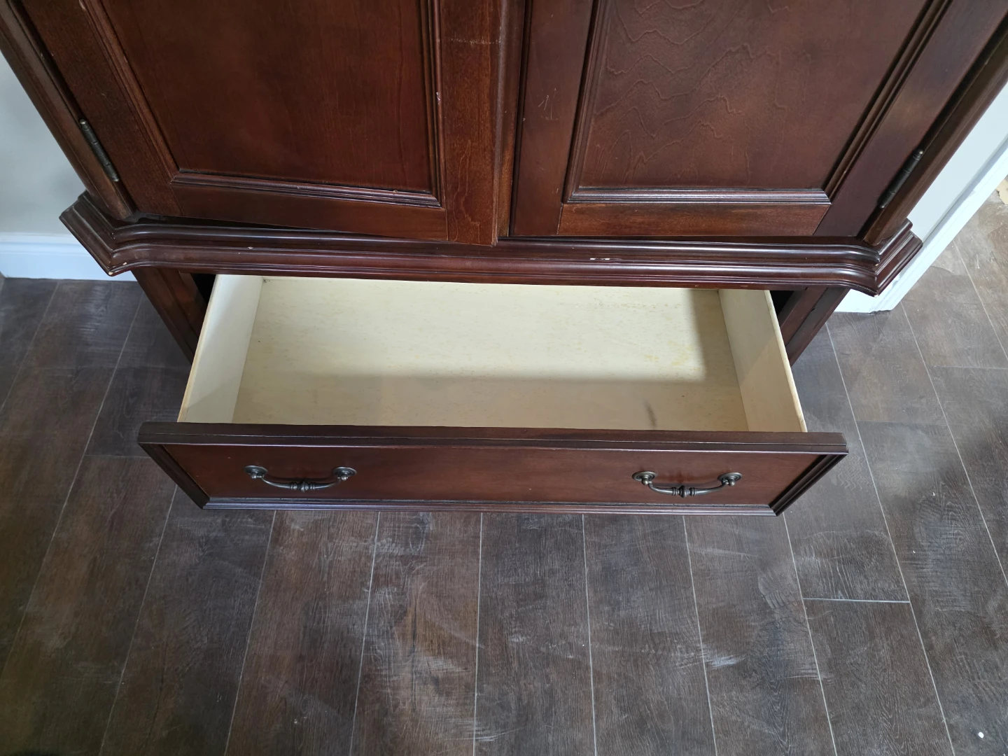 Wooden Armoire Wardrobe with Drawers - photo 3