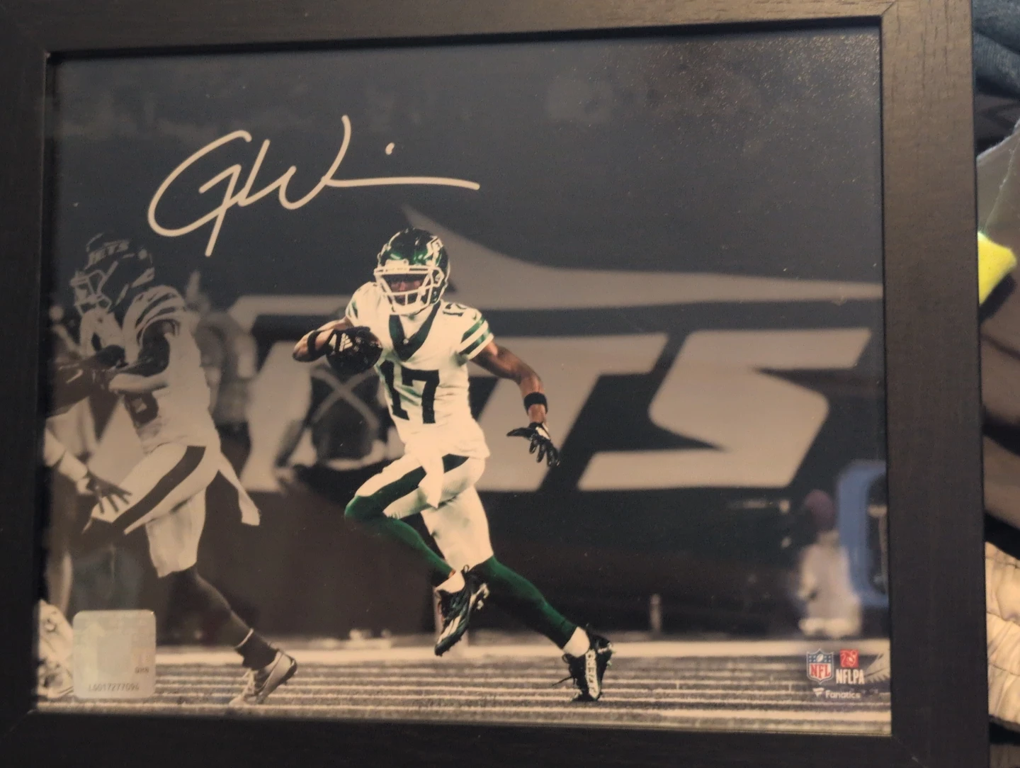 Framed Autographed New York Jets Photo - photo 3