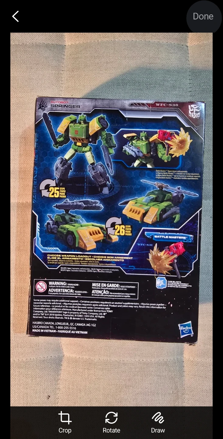 Transformers Siege War for Cybertron Trilogy Autobot Springer - photo 2