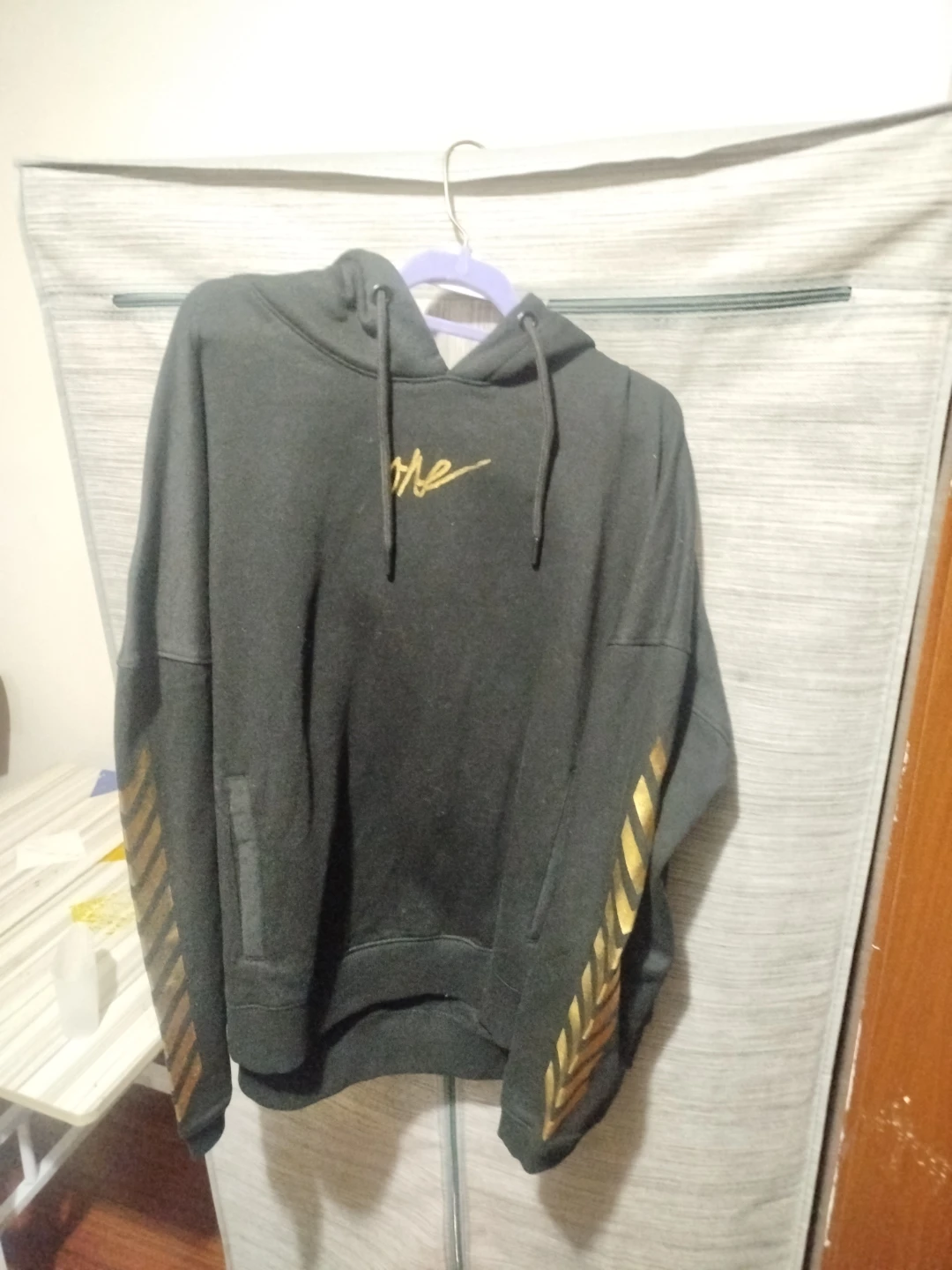 OFF-WHITE Black Hoodie