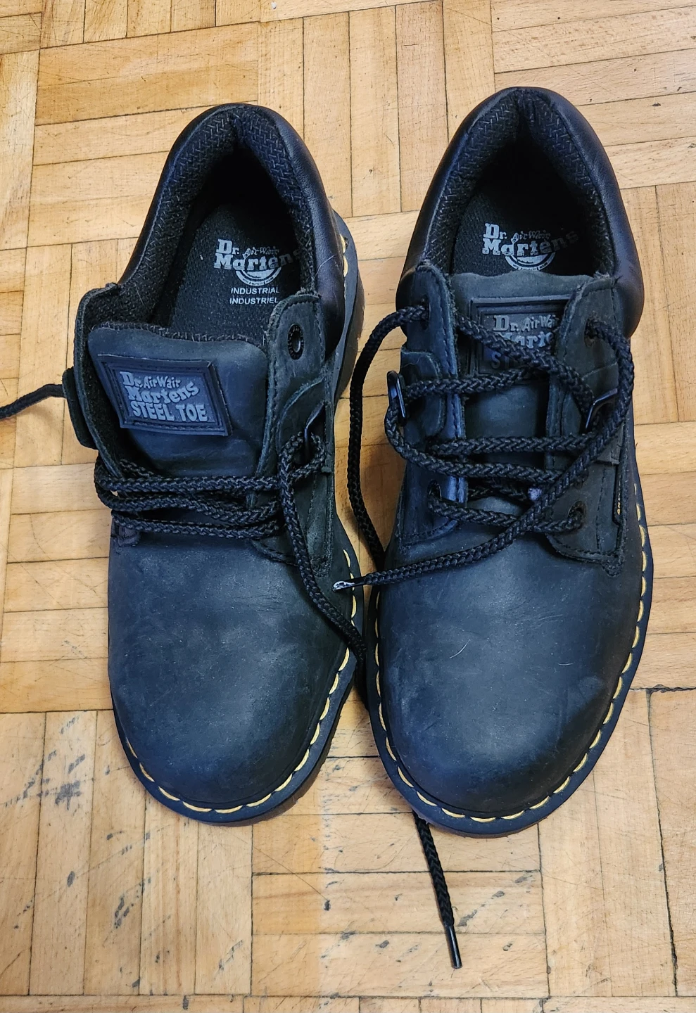 Dr. Martens Steel Toe Work Shoes - US Men's 9 - photo 2