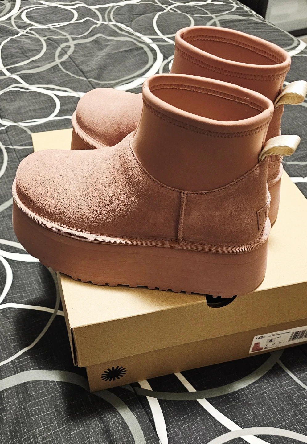 UGG Classic Mini Dipper Legwarmer Boots - Size 6 - photo 2