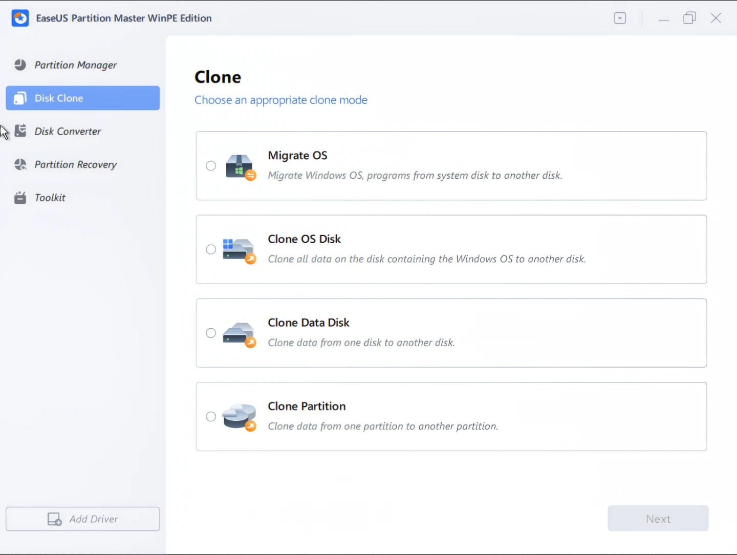 EaseUS Partition Master Unlimited Bootable CD - photo 3