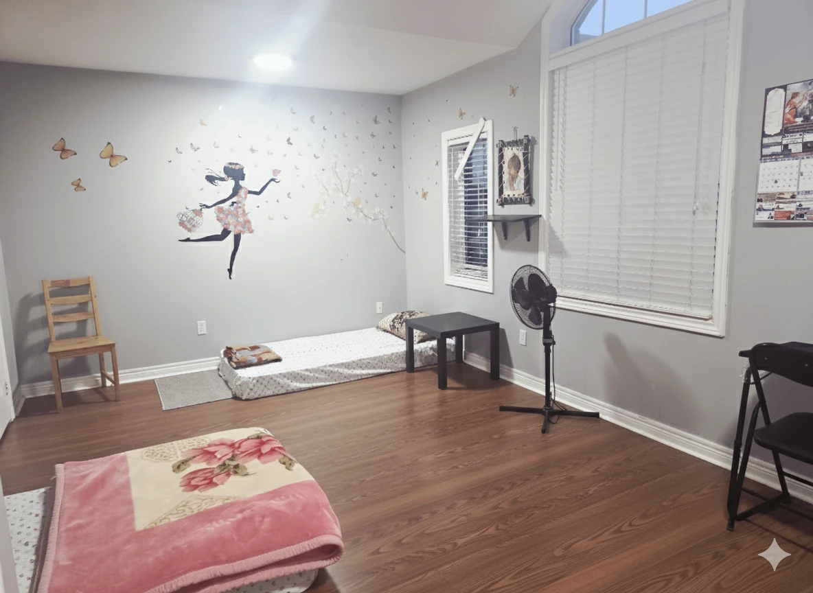 Private Room Rent Upper level at detached house