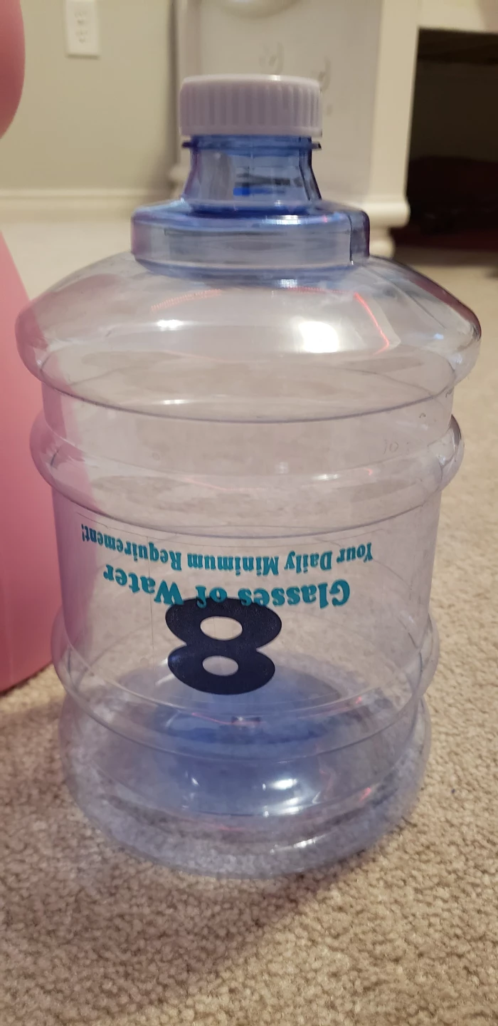 Pink Hello Kitty Water Dispenser with 8 Glasses Bottle - photo 4