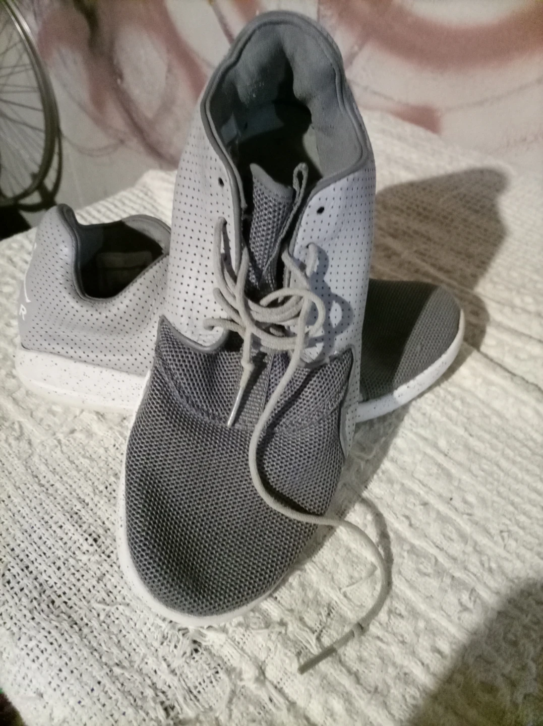 Jordan Air Grey Sneakers - Size 10 US