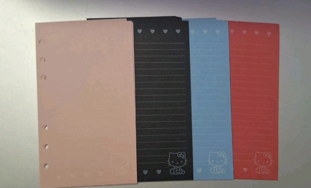 Hello Kitty Stationery Memo Refill Sheets