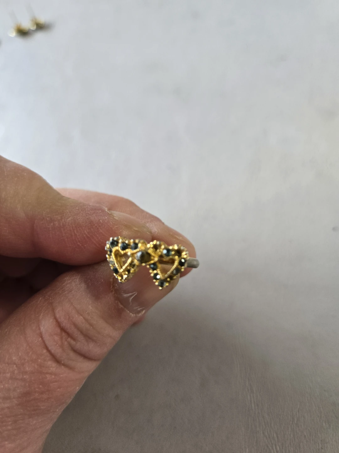 Heart Ring Gold Colour