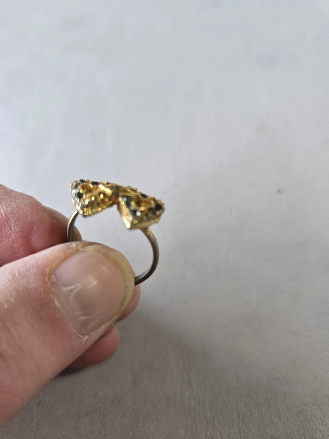 Heart Ring Gold Colour - photo 2