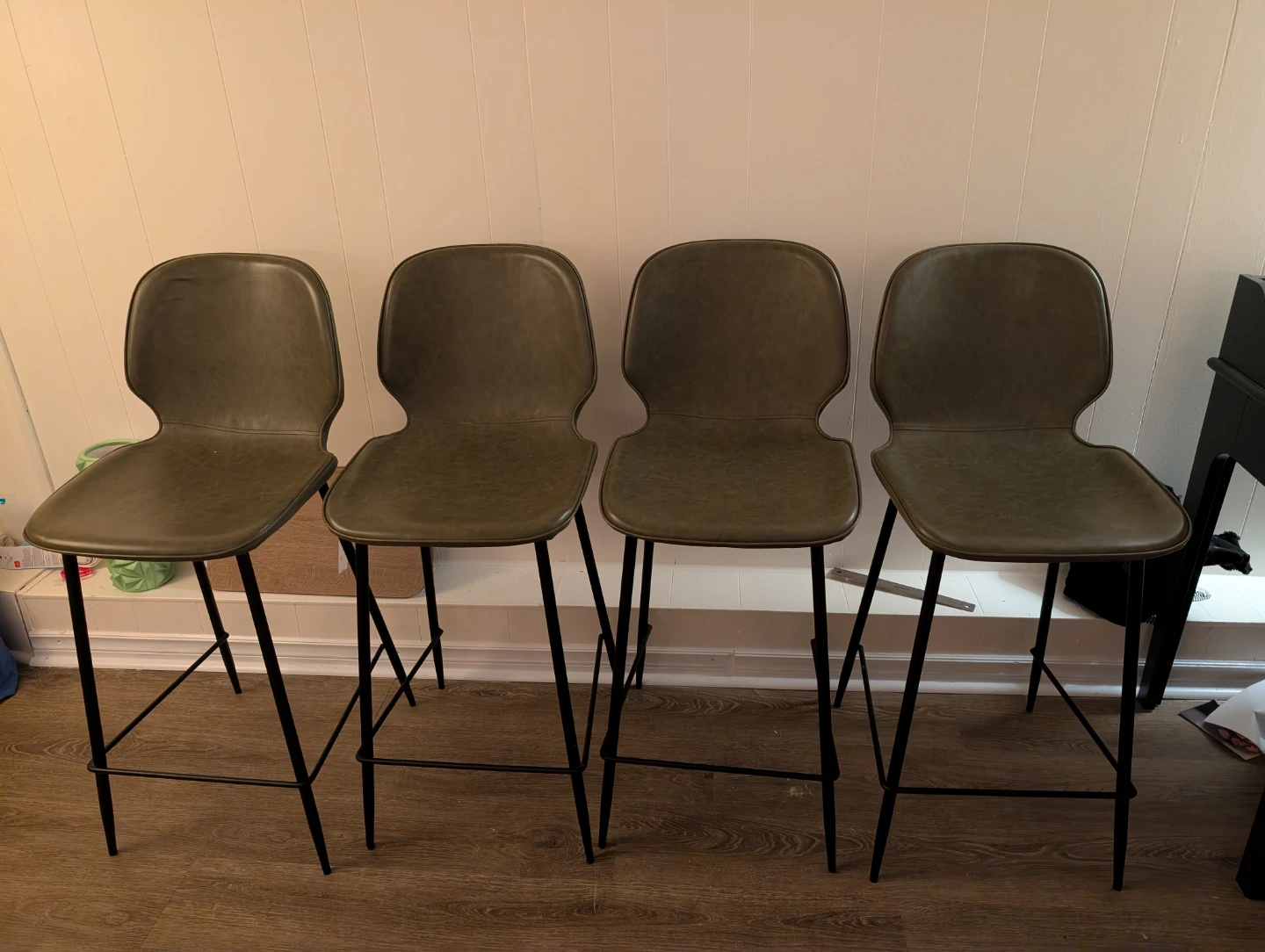 Olive Green Bar Stools - price per pair
