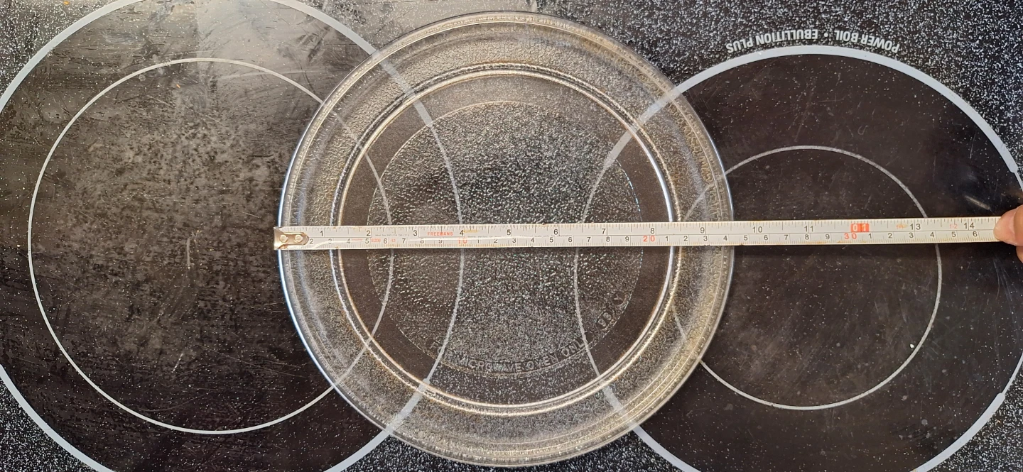 Microwave Glass Plate & Rotating Ring - photo 2