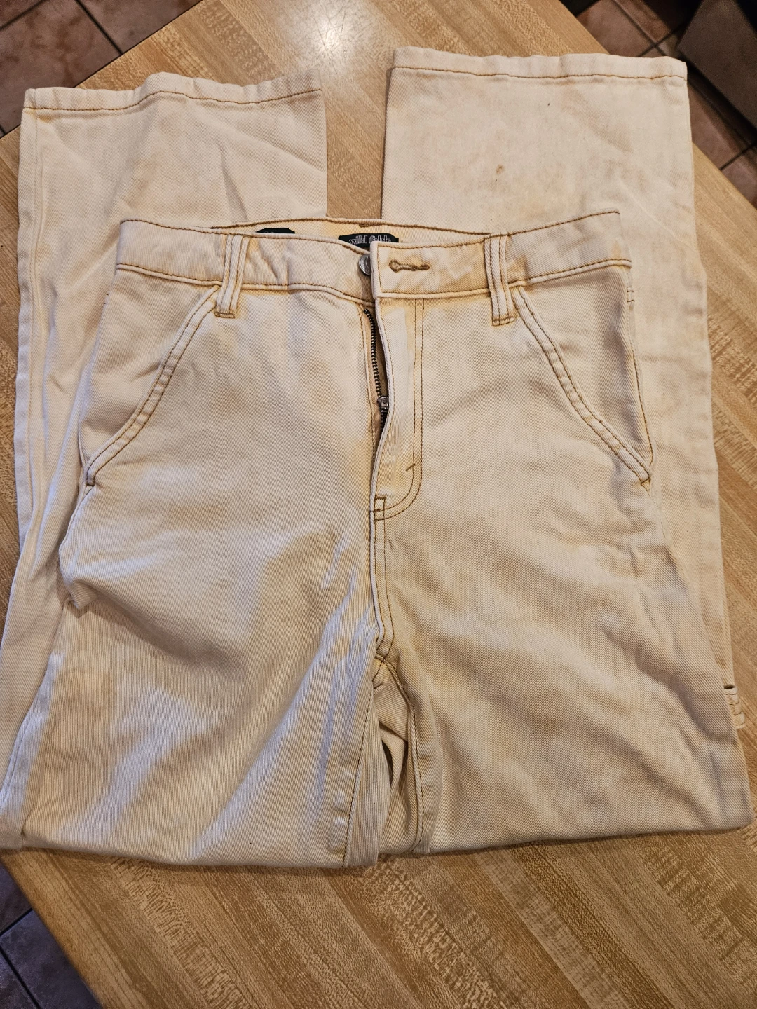 Wild Fable Beige Utility Pants Size 0