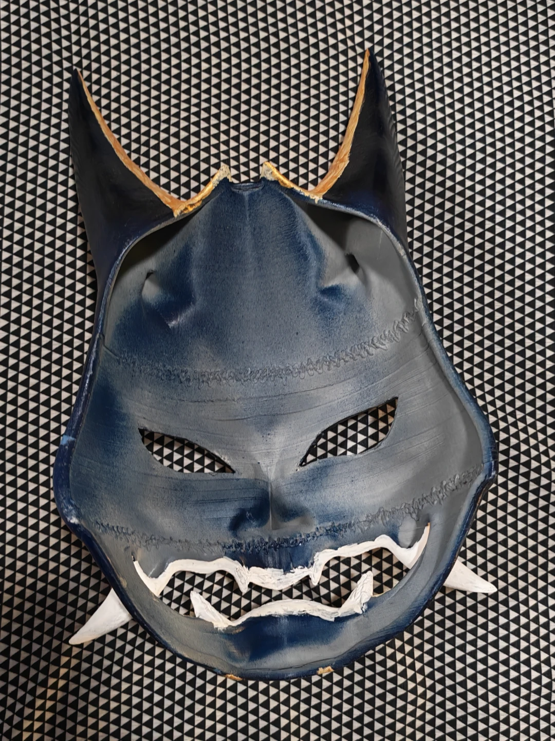 3d printed unfinished Xiao mask from genshin impact - photo 2