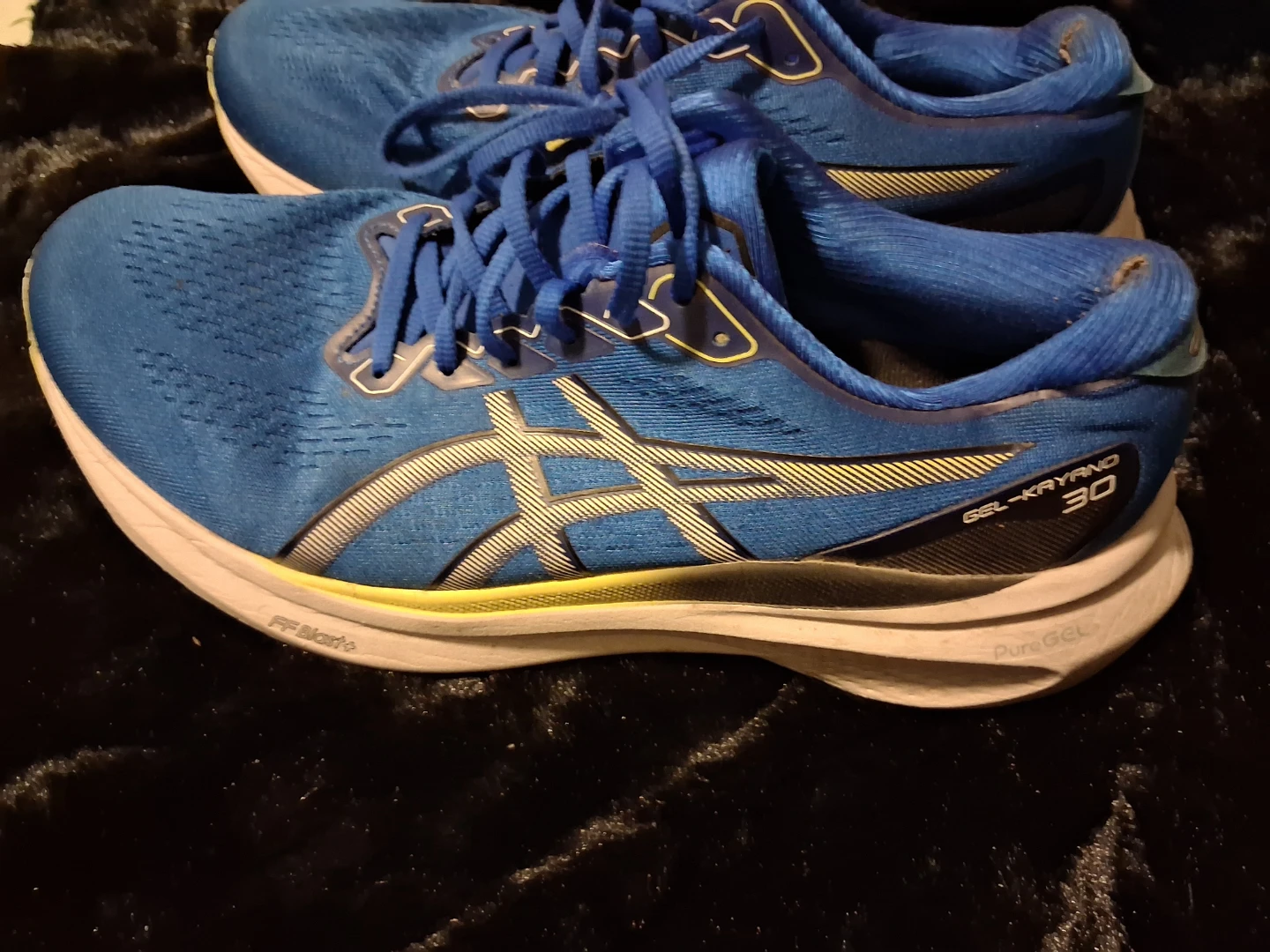Asics Gel-Kayano 30 Blue Running Shoes - photo 4