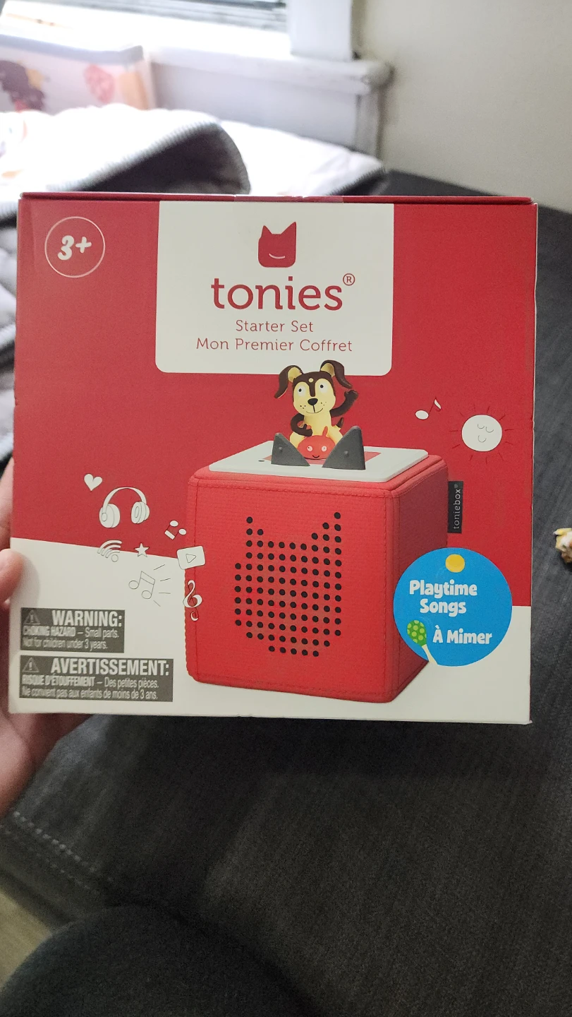 Tonies Toniebox Starter Set with Playtime Songs