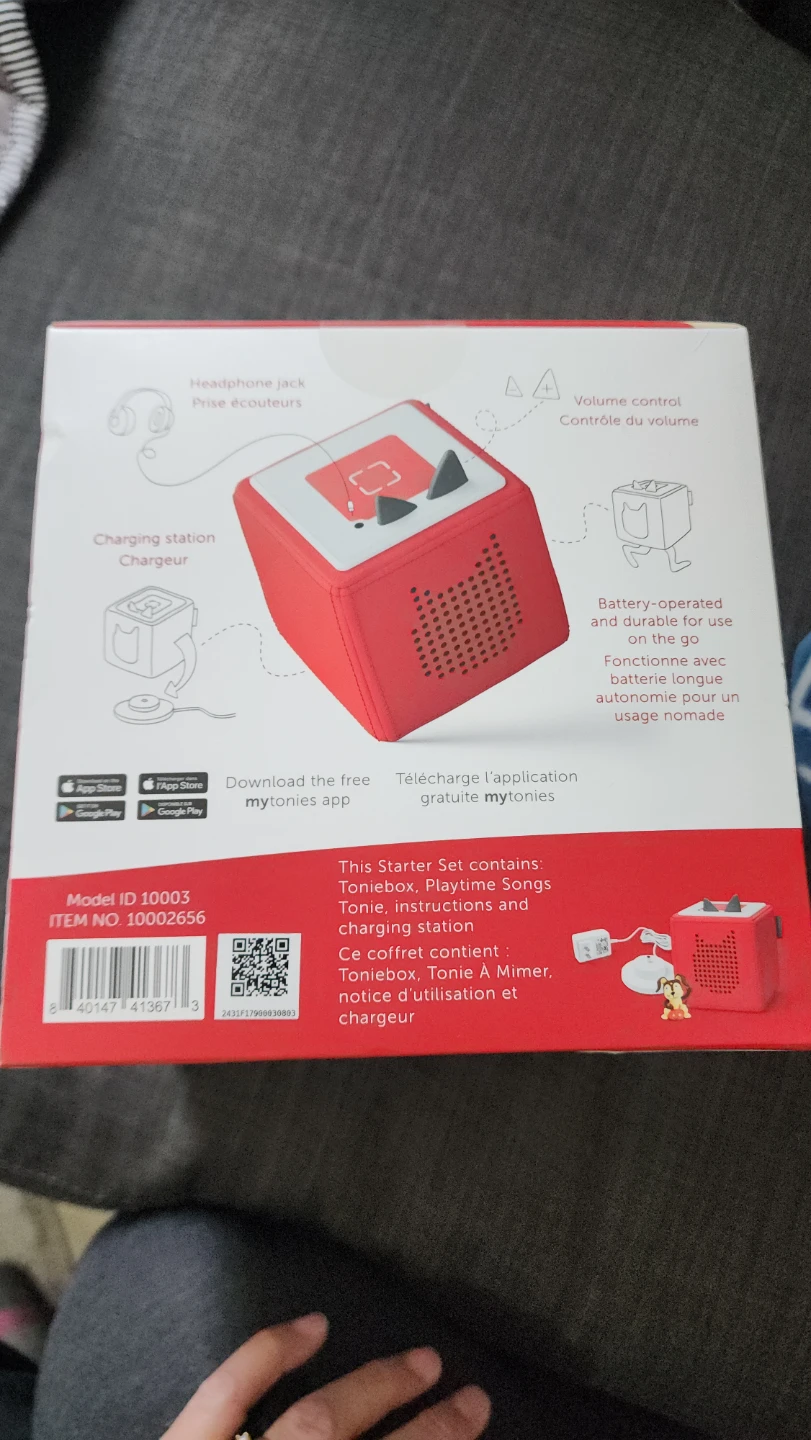 Tonies Toniebox Starter Set with Playtime Songs - photo 2