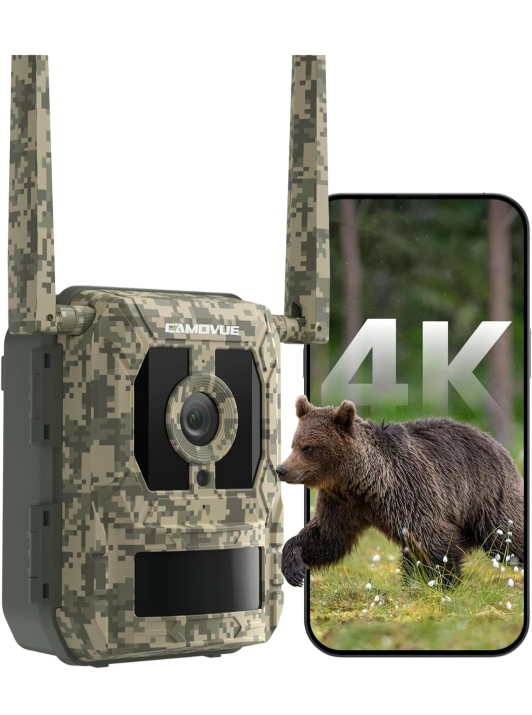 CAMOVUE Talon Pro 4K Trail Camera -New!